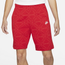 Nike Gel AOP Fleece Shorts - Men's Red/White