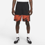 Nike Club FT WCF Shorts - Men's Team Orange/Black