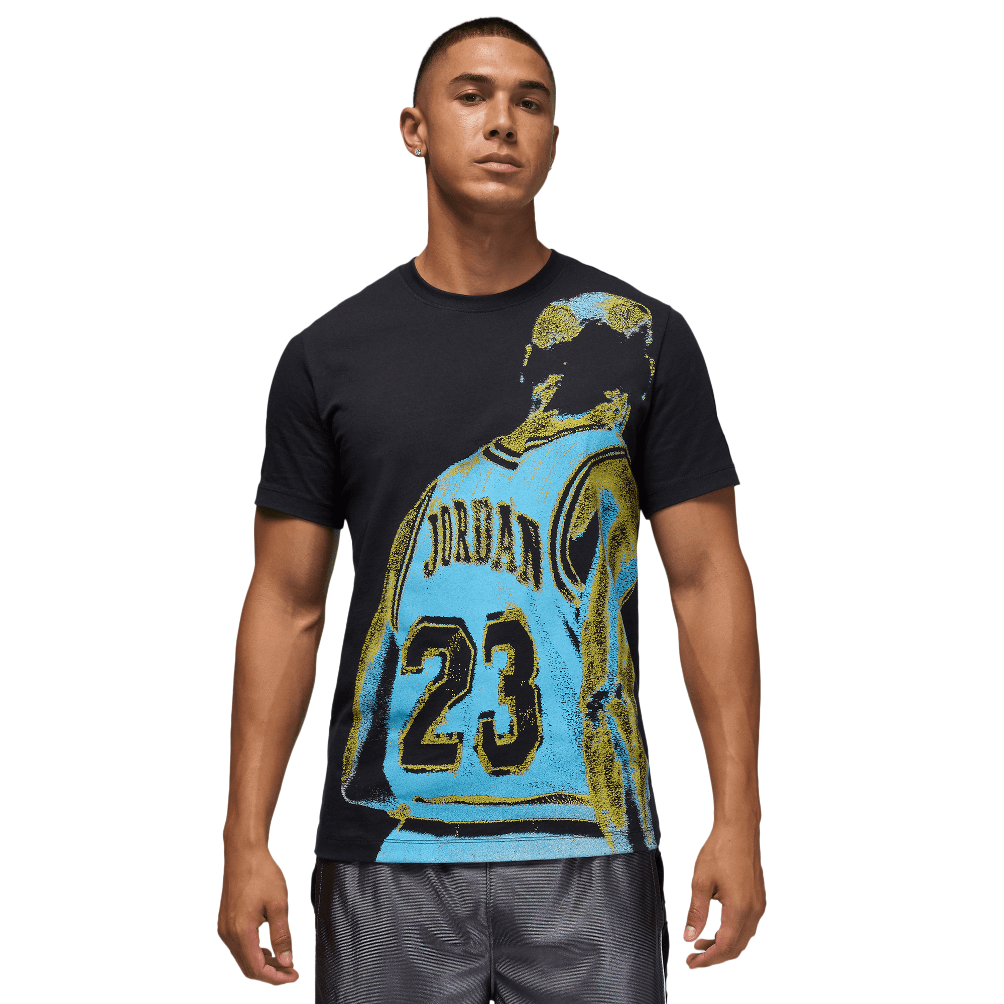 Jordan Dri-FIT Sport Graphic Short Sleeve Crew - Men's