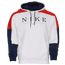 Nike Club Pullover Basketball Hoodie - Men's White/Navy
