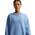 Nike Studio Fleece Oversized Crew - Women's Work Blue/Sail
