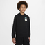 Nike HBR Statement Pullover Hoodie - Boys' Grade School Black/Teal