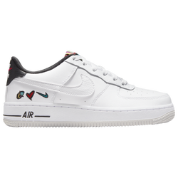 Boys' Grade School - Nike Air Force 1 LV8  - White/Multi