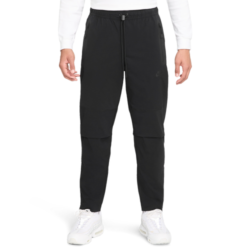 

Nike Mens Nike Tech Woven Pant OH - Mens Black/Black Size ST