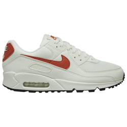 Women's - Nike Air Max 90 - White/Orange