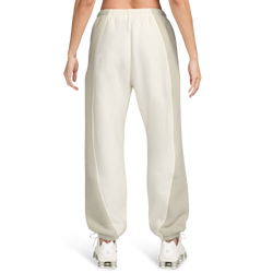 Women's - Nike STDO Fleece Oversize Pant - White/White