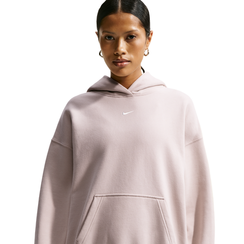 Nike Studio Fleece Oversized Crew - Nike Cream Ii/Sail