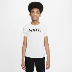 Boys' Grade School - Nike Dri-Fit Short Sleeve Top - White