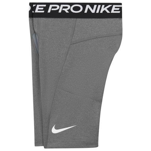 

Boys Nike Nike Dri-Fit Shorts - Boys' Grade School Carbon Heather/White Size L