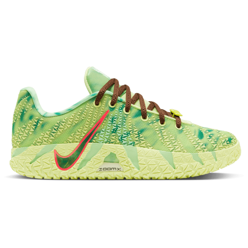 BOYS - Nike Ja 3 Spooky Season - Light Lemon Twist/Hemp Black