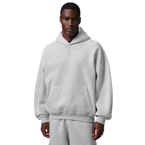  - Jordan Brooklyn Oversize Fleece Full-Zip - Heather/Neutral Grey Light Smoke