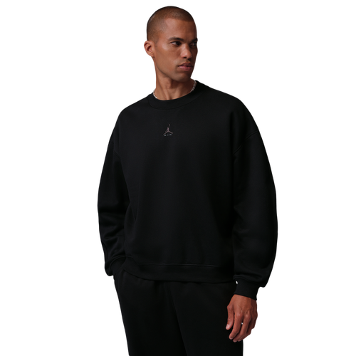  - Jordan Brooklyn Oversize Fleece Crew BB - Black/Dark Smoke Grey