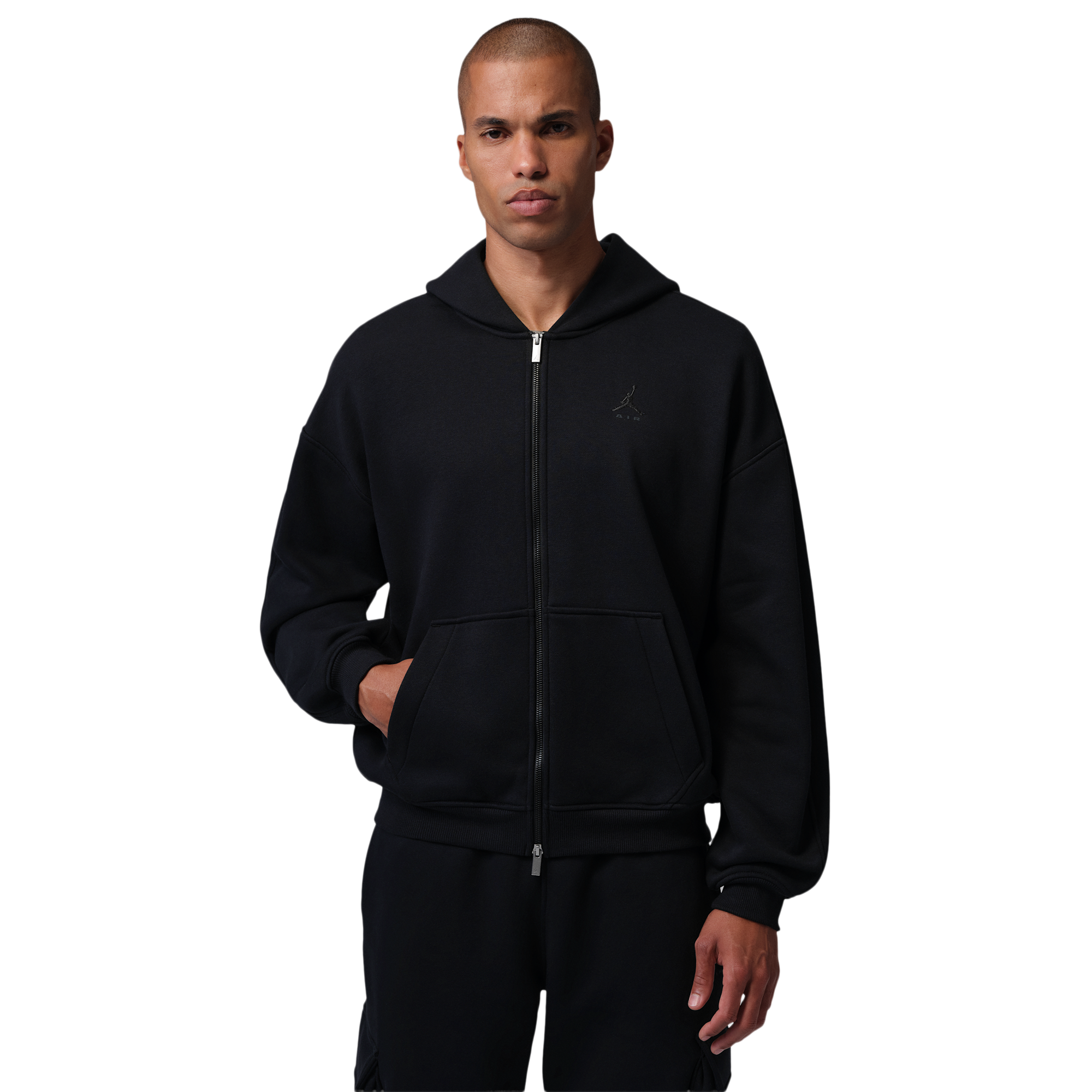 Jordan Brooklyn BB Oversized Fleece Full-Zip Hoodie - Men's