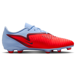 Men's - Nike Phantom 6 Low Club FG/MG - Royal Tint/Brt Crimson