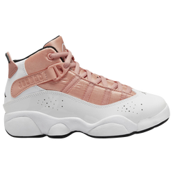Boys' Preschool - Jordan 6 Rings - Lt Madder Root/White/Black