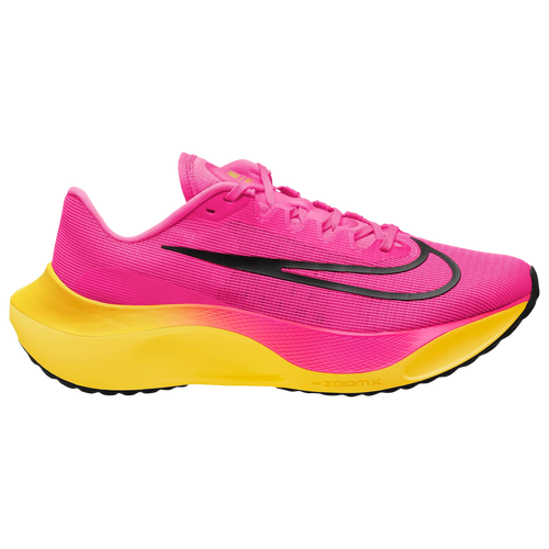 Nike Men's Zoom Fly 5 Road Running Shoes In Pink/black/orange | ModeSens