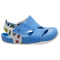 Boys' Toddler - Jordan Flare - University Blue/White/Lemon Venom