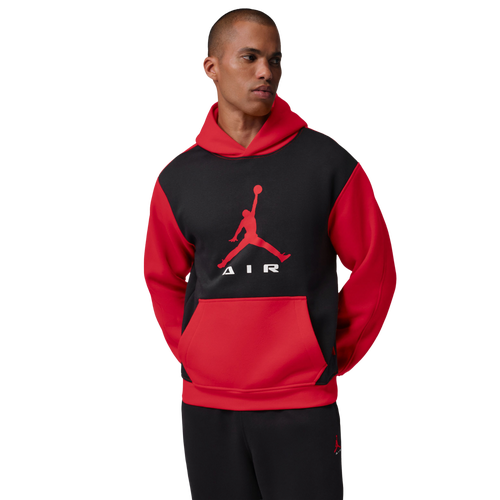 Jordan Mens Brooklyn Fleece Pullover - - Black Size 3XL