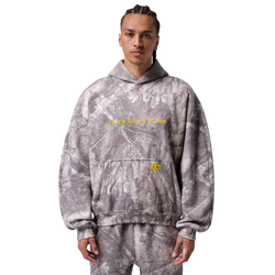 Men's - Jordan Brooklyn Realtree Fleece Pullover Hoodie - White/Bright Citron