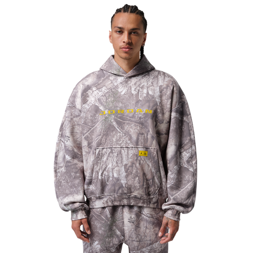  - Jordan Brooklyn Realtree Fleece Pullover Hoodie - White/Bright Citron
