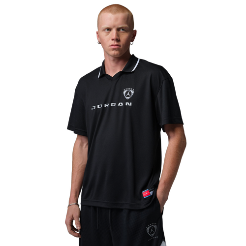 MENS - Jordan Brooklyn FC Soccer Top - Black/White