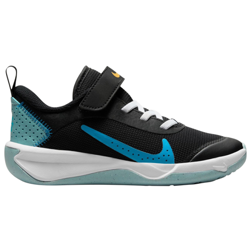 

Nike Boys Nike Omni - Boys' Preschool Running Shoes Black/Blue Lightning/Laser Orange Size 3.0
