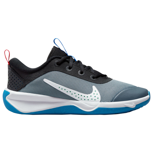 

Nike Boys Nike Omni Multi-Court - Boys' Grade School Running Shoes Photo Blue/Cool Grey Size 7.0