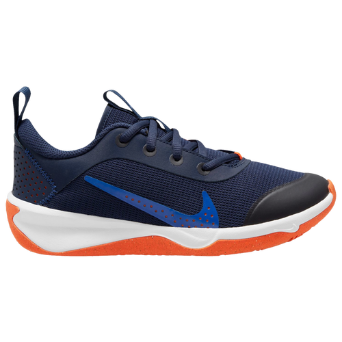 

Boys Nike Nike Omni - Boys' Grade School Shoe Navy/Orange/Game Royal Size 06.0