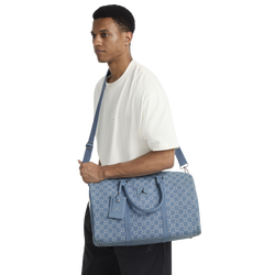 Adult - Jordan Monogram Duffel Bag - Denim/White/Blue