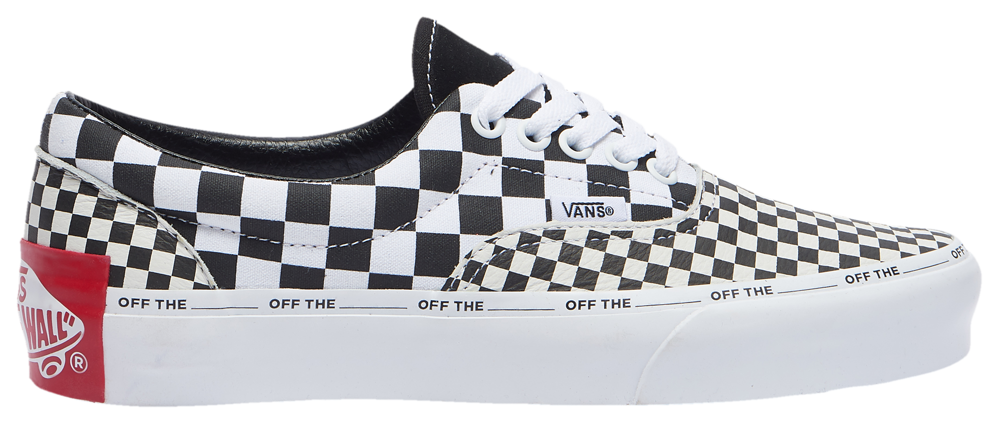 checkerboard vans footlocker