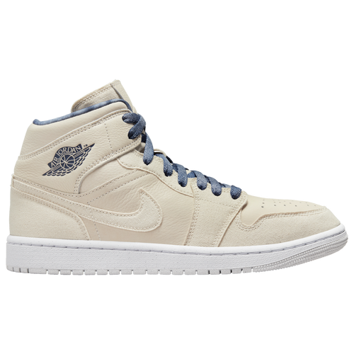 

Jordan Womens Jordan AJ 1 Mid SE - Womens Basketball Shoes Blue/Sand Size 05.5