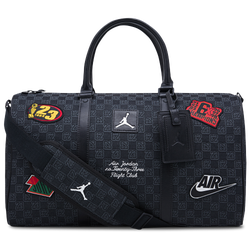 Adult - Jordan Monogram Duffel Bag - Grey/Black