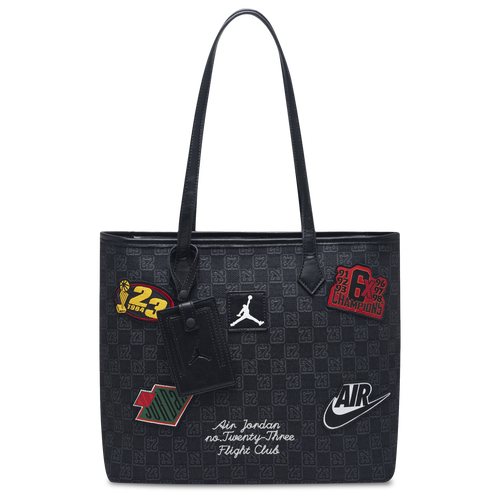 ADULT - Jordan Monogram Totebag - Grey/Black