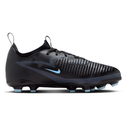 Boys' Grade School - Nike Phantom 6 Low Academy FG/MG - Black/Black