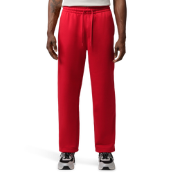 Men's - Jordan Brooklyn Fleece Open Hem Pant - Red