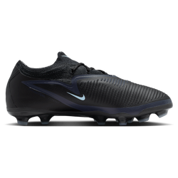 Boys' Grade School - Nike JR Phantom 6 Low Pro FG/MG - Black/Black