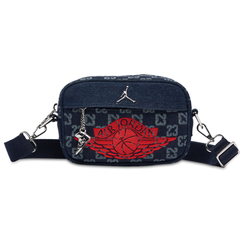 Jordan Womens Monogram Camera Bag - Adult - Dark Indigo Rinse / Red