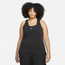 Nike Plus Sized Essential Cami Tank - Women's Black/White