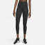 Nike Plus Dri-Fit One Shine 7/8 Tights - Women's Black