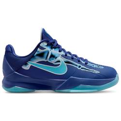 Boys' Grade School - Nike Kobe V - Deep Royal/Baltic Blue/Glacier Blue