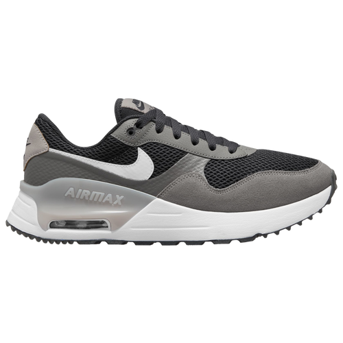 

Nike Mens Nike Air Max System - Mens Running Shoes Gray/White Size 9.5