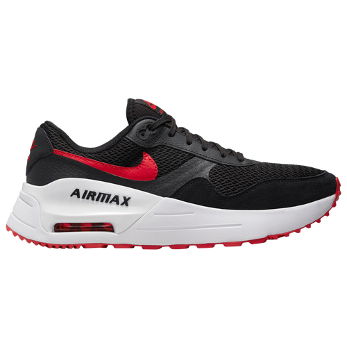 Nike Mens  Air Max System In Black/university Red/white