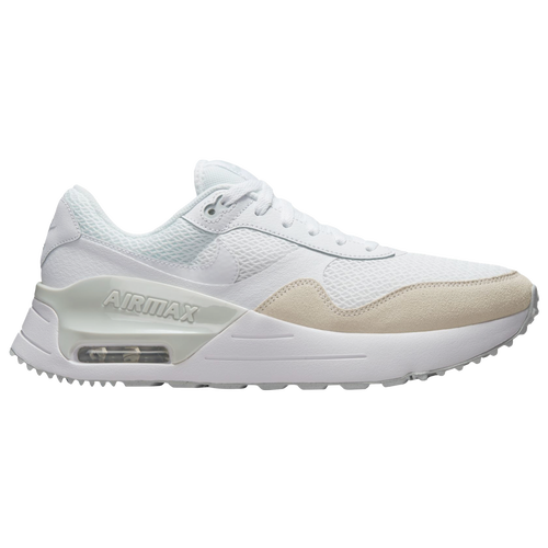 Nike Air Max System 低帮运动鞋 In White/platinum