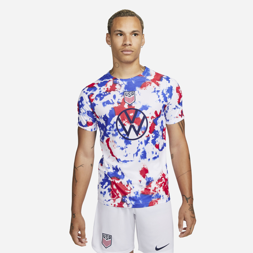 

Nike Mens Nike USA 2022/23 Pre-Match Top - Mens Loyal Blue/White Size XL