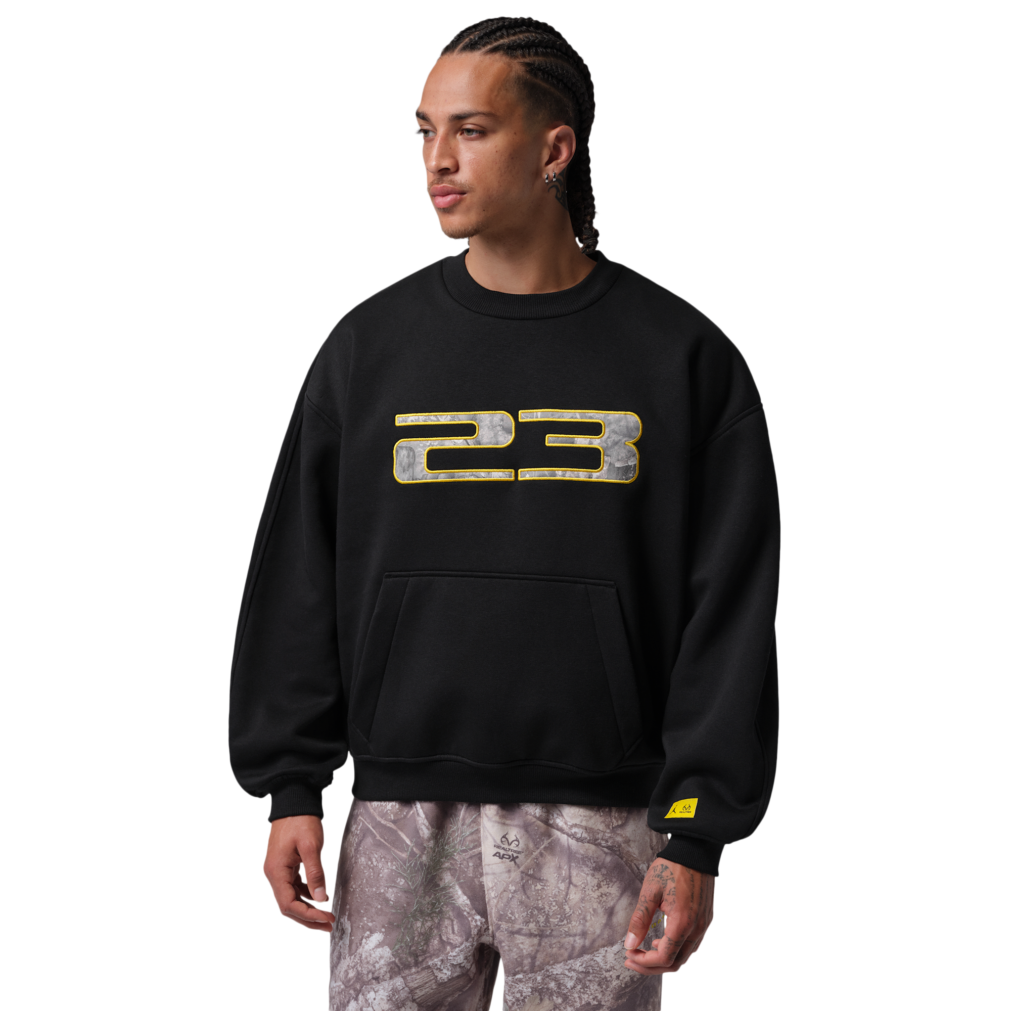 Jordan Brooklyn Realtree Fleece Crew - Men's