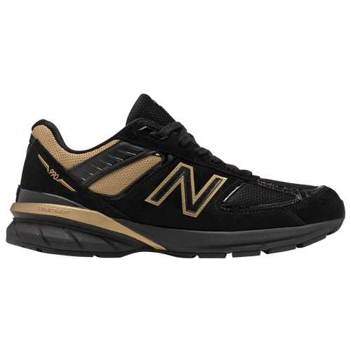 

New Balance Mens New Balance 990 - Mens Running Shoes Black/Gold Size 7.5