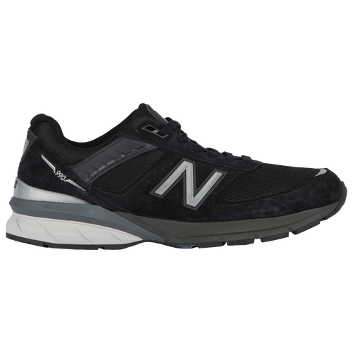 

New Balance Mens New Balance 990v5 - Mens Shoes Black/Silver Size 10.5