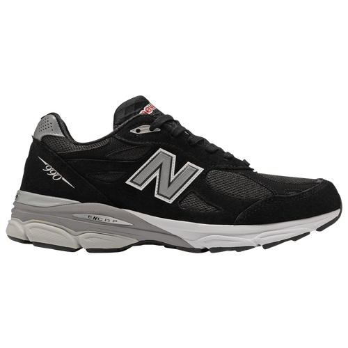 

New Balance Mens New Balance 990 V3 - Mens Running Shoes White/Black Size 9.5