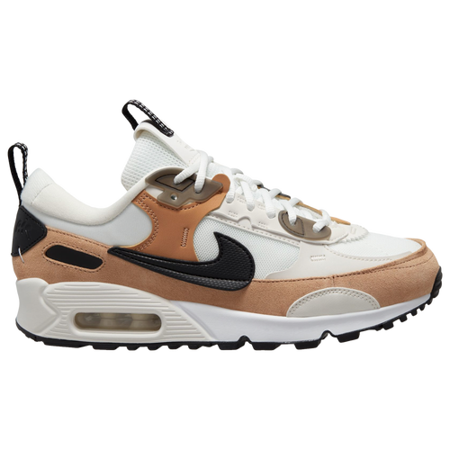 Women's - Nike Air Max 90 Futura - White/Black