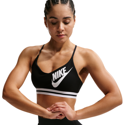  - Nike Indy Logo Bra - White/Black
